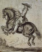 Abraham Jansz Van Diepenbeeck William duke of Newcastle, to horse Germany oil painting artist